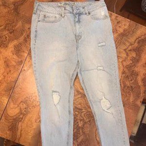 Women Light Blue Boot Cut Jeans